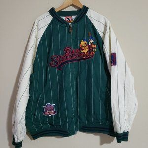 Vintage Pooh Baseball Jacket XXL